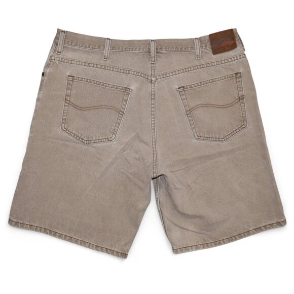 Vintage LEE Men’s Jean Shorts Actual Size 37 Tag 40 Loose Fit Baggy Denim Jorts - Picture 1 of 8